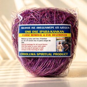 akanse ise isegun curse removal (purple sponge)